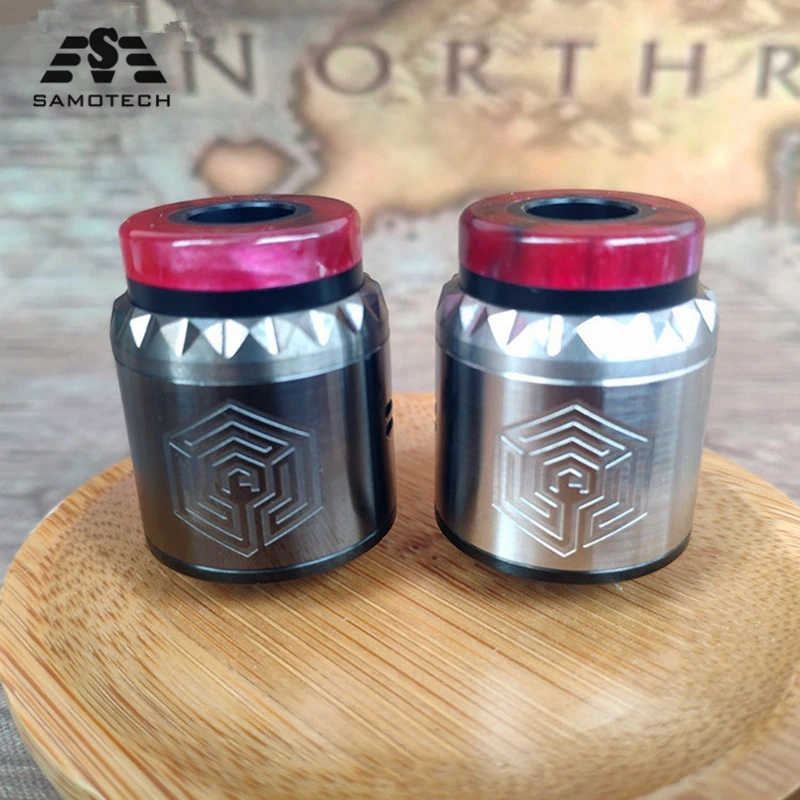 Заменяемые распылители для капель SUBTWO ARTHA V2 RDA 24 мм из нержавеющей стали 810 с