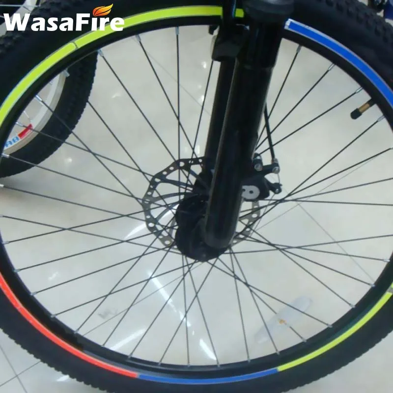 Велосипедная светоотражающая лента наклейка MTB дорожный велосипед колесо спицы наклейка s велосипедные аксессуары