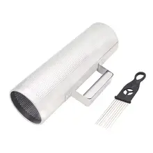 Детский прямой песочный трубчатый перкуссионный игрушечный металлический перкуссионный песочный трубчатый музыкальный инструмент Детская игрушка с скребковой щеткой