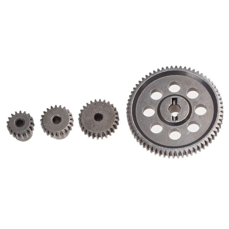 

Diff Differential Main Metal Spur Gear 64T 17T 21T 26T Motor Gear RC Car Part for HSP 1/10 RC Car Truck 94111