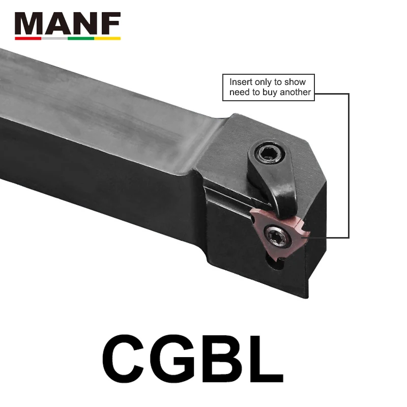 MANF CGBR2525M22-1 держатель токарного инструмента 20 мм прорезание пазов держатели инструментов Резак токарный станок с ЧПУ для очистки и обработки лица Инструменты для нанесения канавок Держатели