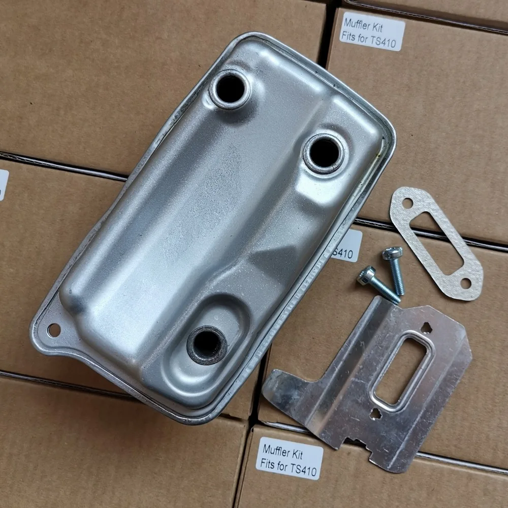 Muffler Gasket Cooling Plate & Bolts For STIHL TS 410 TS420 4238 140 0611 