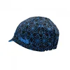 New Classical Lattice Cycling Caps Man And Woman Gorra Ciclismo Orolling Blue Lines Star 3