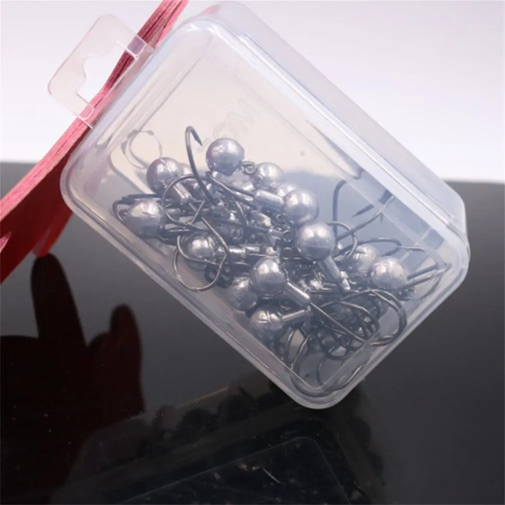 30 шт./компл. Lead Jig Head рыболовный крючок Мягкая приманка рыболовные снасти для любителей рыбалки рыболовные принадлежности
