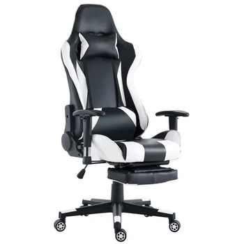 

High Back Racing Recliner Gaming Chair with Footrest Office Chair Desk Computer Chair Silla Gamer Armchair Office Furniture