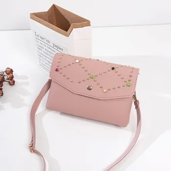 

Double Zipper Bag 2020 New Double Shoulder Bag Female South Korea Fashion Mobile Phone Bag Mini Bag Vintage Crossbody Bag #30