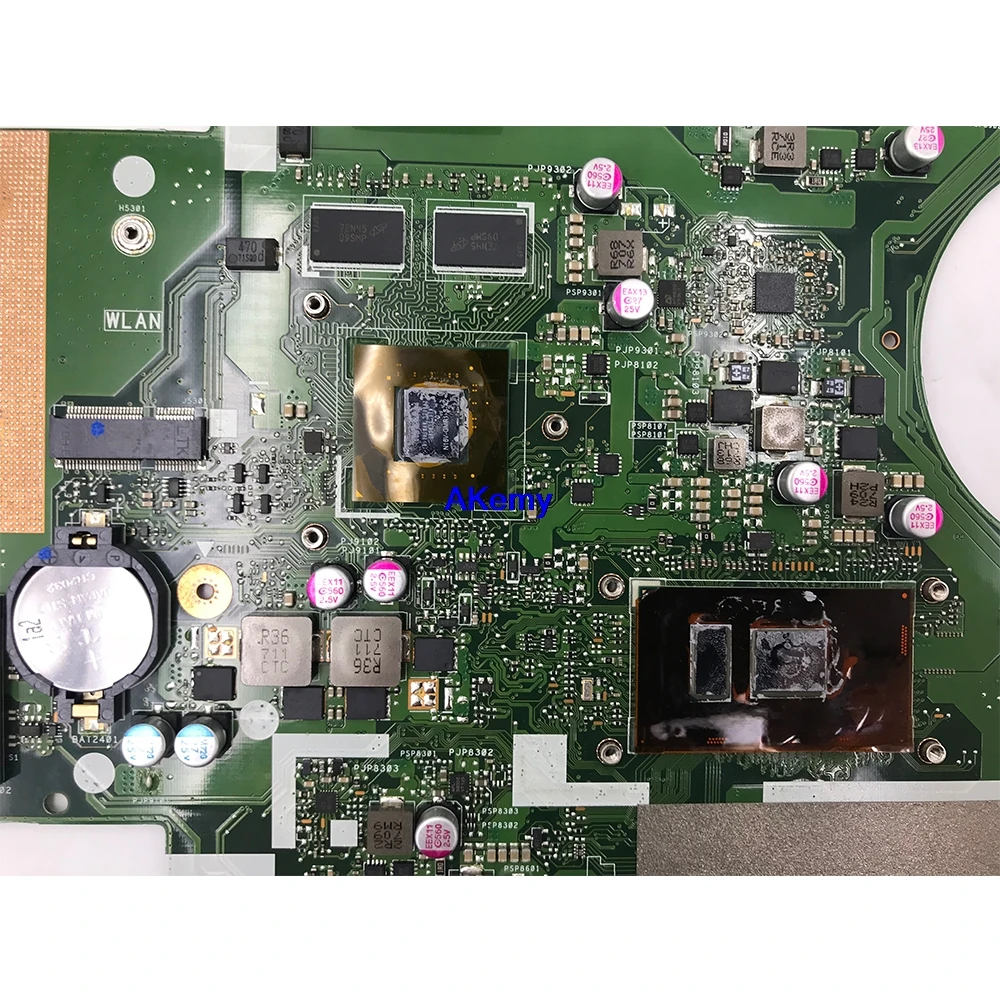  P553UJ Laptop Motherboard For ASUS PRO553U PRO553UJ P553U motherboard P553UJ Mainboard 100% test Ok