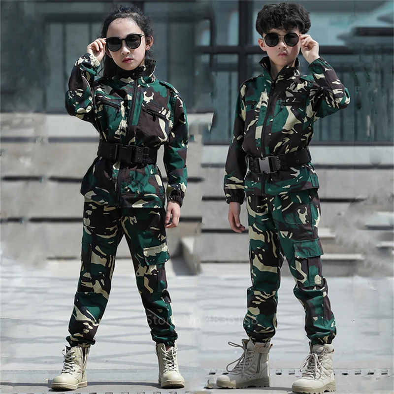 Color 5 Специальная детская куртка в стиле милитари для мальчиков, костюм для костюмированной вечеринки на Хеллоуин для детей, карнавальные вечерние костюмы для девочек - Цвет: Color 5