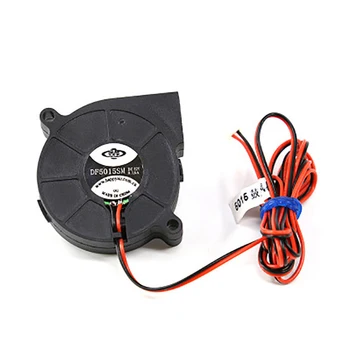 

DC 12V Oil Bearing Cooler 3d Printer Part Cooling Fan Durable Ultra-Silent Radial Ventilation Turbo Blower Accessories Black Air