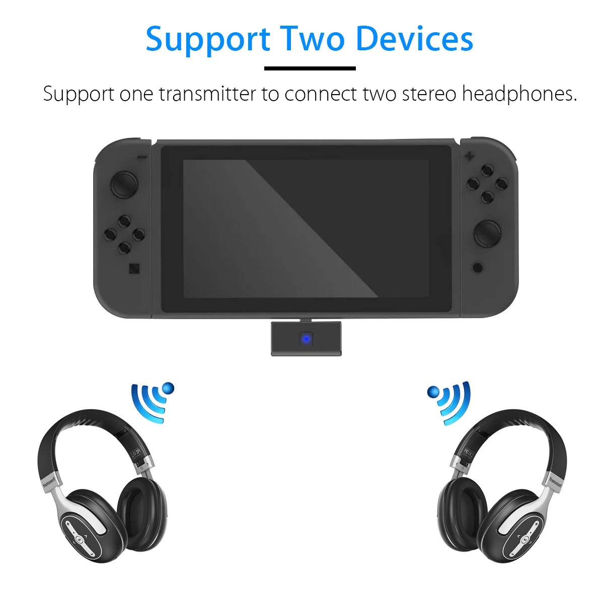 Беспроводной bluetooth-передатчик, гарнитура, музыкальный трансивер, аудио, usb type-C, USB A адаптер для переключения, для ПК, ноутбука, для PS4