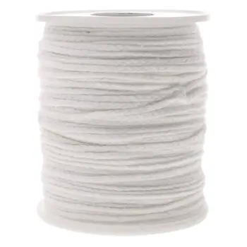 

Promotion! Candle wick, flat wick, round wick, lamp wick, coil - 61 M, for the production of candles