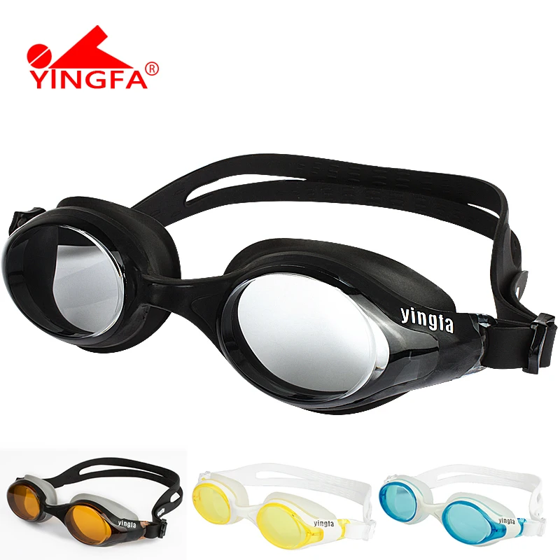 

Yingfa Professional Swimming Goggles Silicone Anti-fog UV Multicolor Swimming Glasses for Men Women Water Sports Eyewear