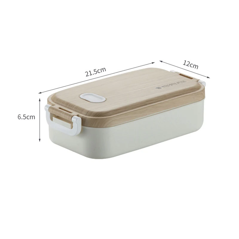 800 мл/1600 мл 1/2 слой японский Bento Box Штабелируемый портативный герметичный Ланч-бокс с ручкой экологически чистый контейнер для хранения продуктов