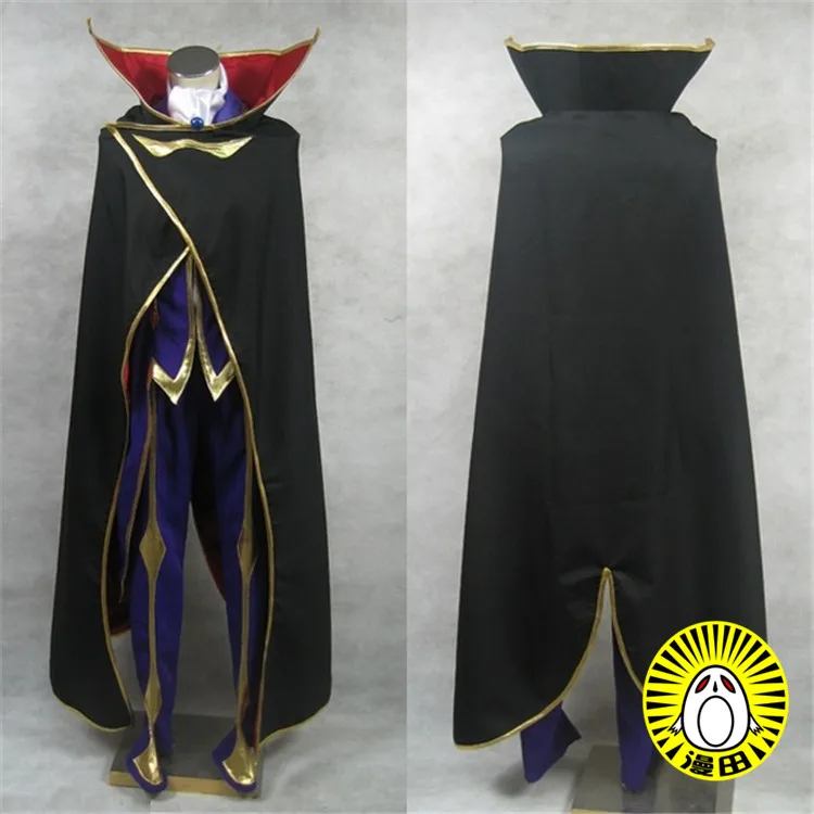 Аниме Code Geass Lelouch Восстания Zero мужские костюмы для косплея форма наряд на Хэллоуин и Рождество вечерние полный костюм