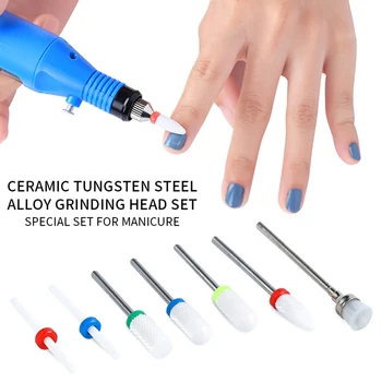 

Combined Nail Drill Bits Set Abrasive Mounted Stone Rotary Tools Grinding Stone Wheel Head Tools Accessories