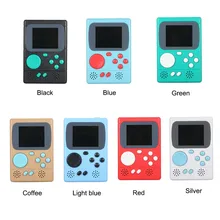 Ретро портативная детская мини 8 бит Встроенная 198 Классическая ностальгическая портативная игровая консоль портативные игровые плееры