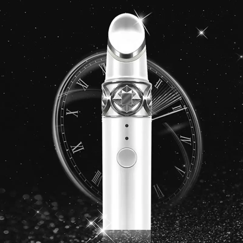 USB Перезаряжаемый тепловой массажер для глаз инструмент для красоты глаза сумка черный круг для удаления M17C