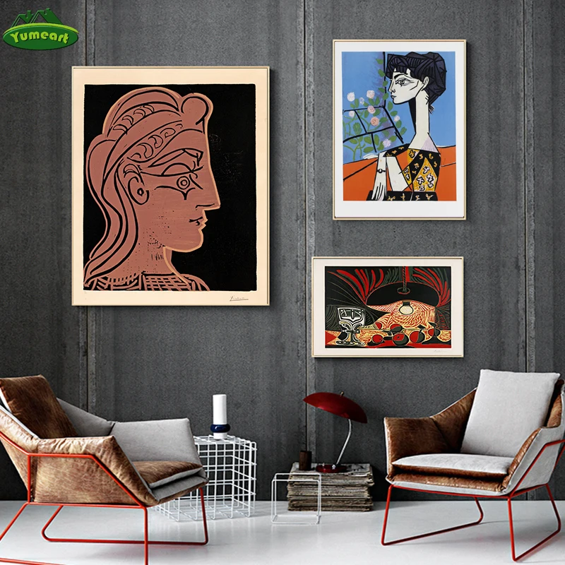 French Henri Matisse Girl Fashion Abstract Home Decoration Print Canvas Art Wall Pictures Poster Printings Paintings | Дом и сад