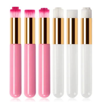 

6pcs Professional Eyebrow Nose Blackhead Cleaning Brush Wooden Handle Brushes Nose Wash Brush And Blackhead Cleaning Brush