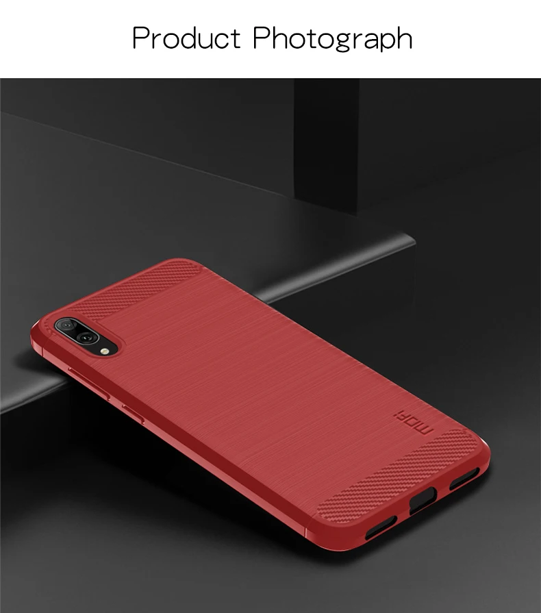 Защитный чехол Mofi для huawei Enjoy 9 силиконовый чехол для задней крышки противоударный чехол для телефона для huawei Enjoy 9 чехол для телефона
