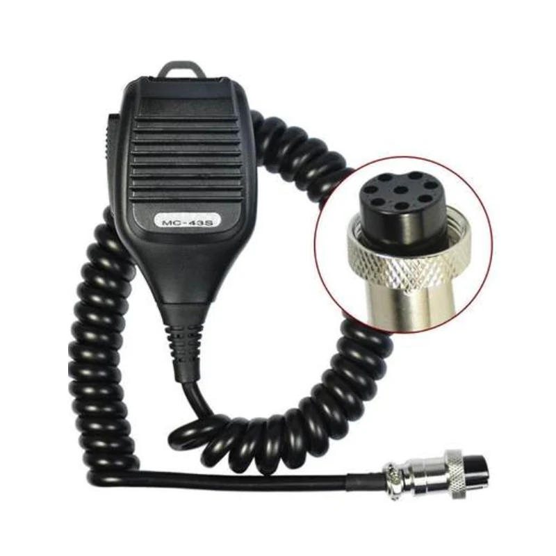 MC-43S 8 PIN Dynamic Hand Fist Microphone Amateur Radio For Kenwood TS-480HX TM-231 TS-590S TS-990S TS-2000X TS-480SAT