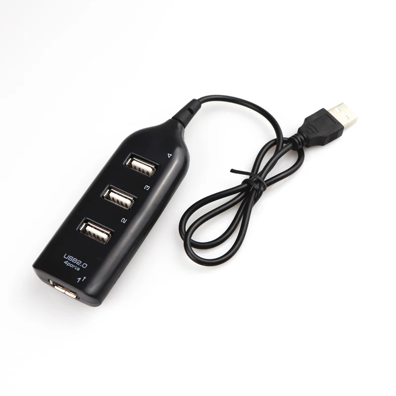 Мини usb концентратор 2 0 4 порта разветвитель адаптер для MacBook настольный ноутбук