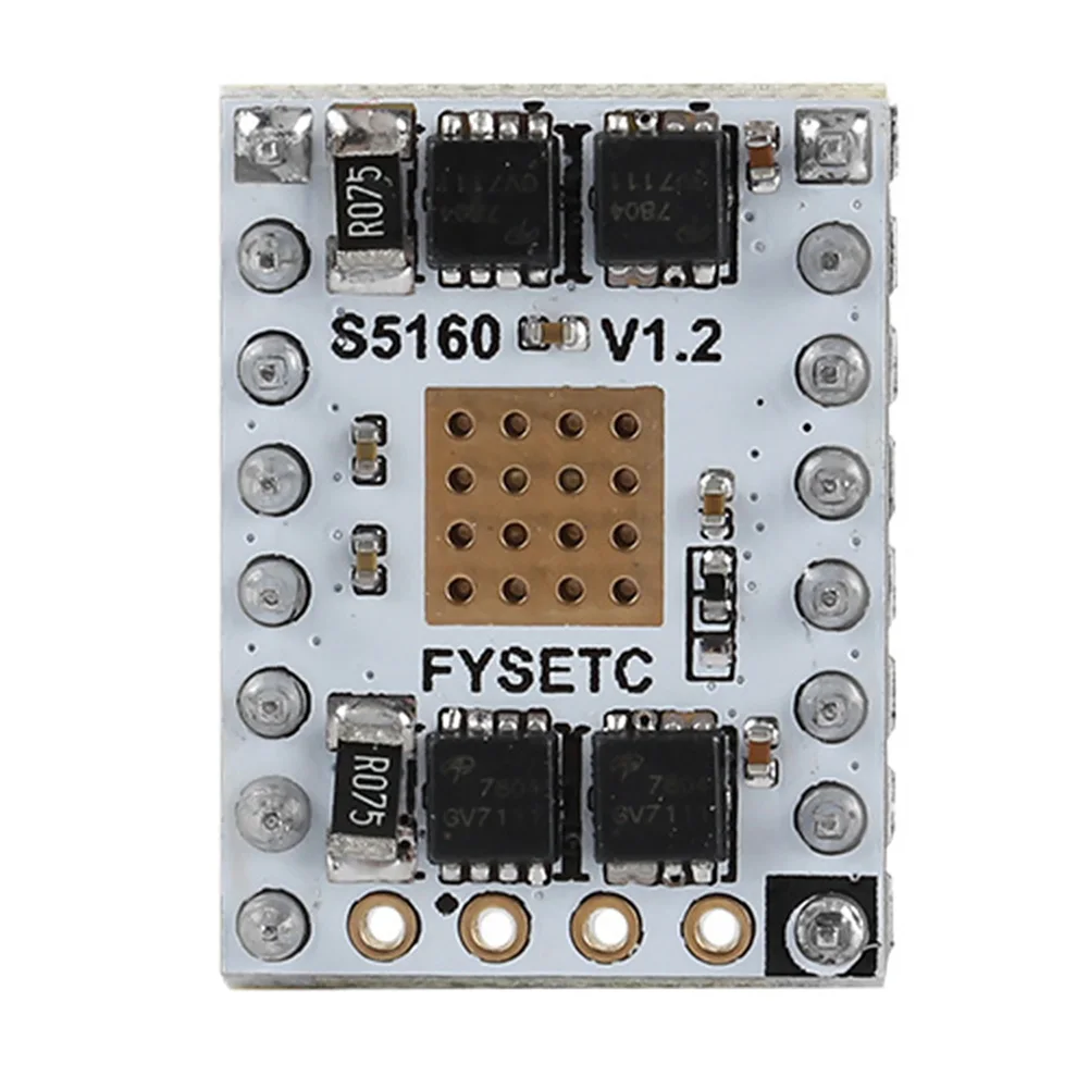 Плата TMC5160 V1.2 части SPI интерфейс стабильный Stepstick модуль прочный шаговый двигатель драйвер мини 3d принтер с радиатором Mute
