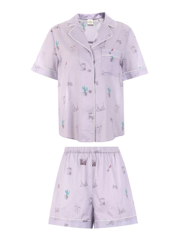 Vero Moda Новое поступление домашний костюм для отдыха с мультяшным принтом | 3192BS502