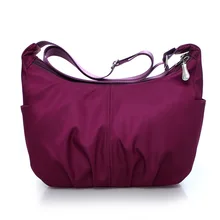 Новая Водонепроницаемая нейлоновая сумка на плечо, модная большая сумка-мессенджер для отдыха, сумки через плечо, повседневные женские сумки и кошельки