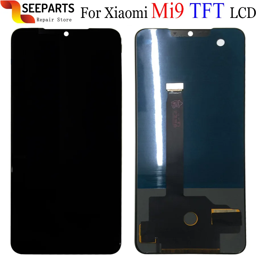 

TFT Quality Xiaomi Mi 9 LCD Display Tested Touch Screen Digitizer Assembly For Xiaomi Mi9 LCD Display Mi 9 Screen Replacement