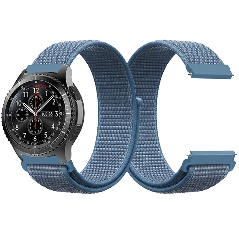 Нейлоновый ремешок для Garmin Vivoactive 3 Music Vivomove HR 645, сменный ремешок для умных часов 20 мм, быстросъемный спортивный ремешок для часов