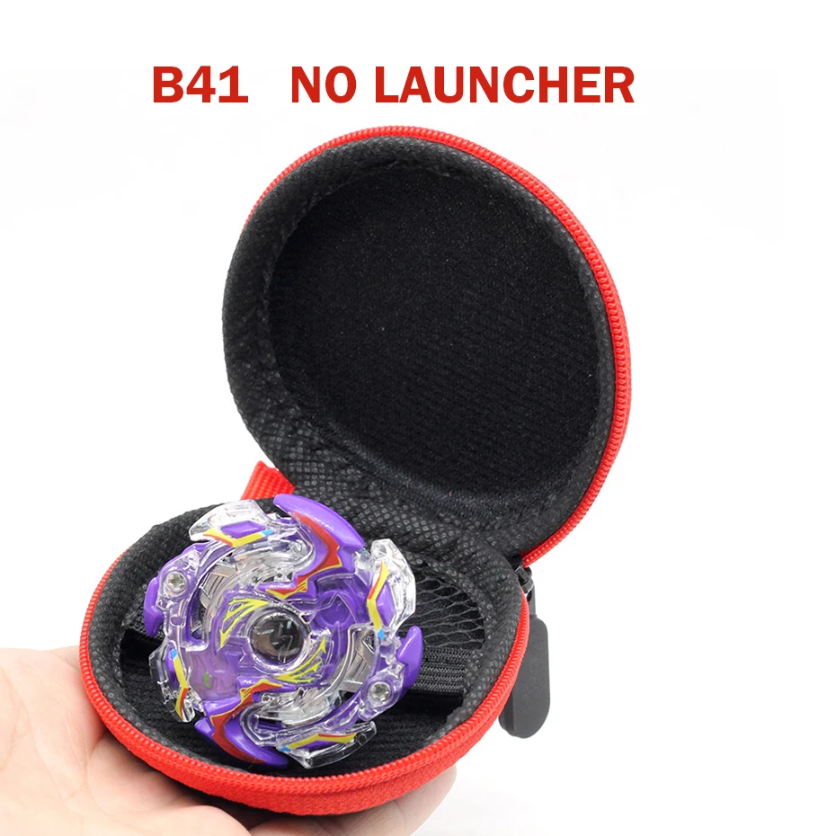 Все модели Beyblade металлический бейблейд Fusion без пускового устройства и коробки для игрушек Rotative God Top Bey Blade с мешком для игрушек - Цвет: B41 BOX