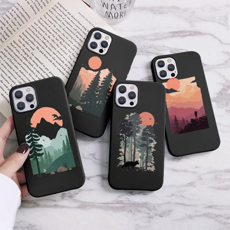 Ударопрочный силиконовый чехол для iPhone 12 13 11 Pro Max Mini XR X 8 7 6s Plus Xs SE 2020 | Мобильные