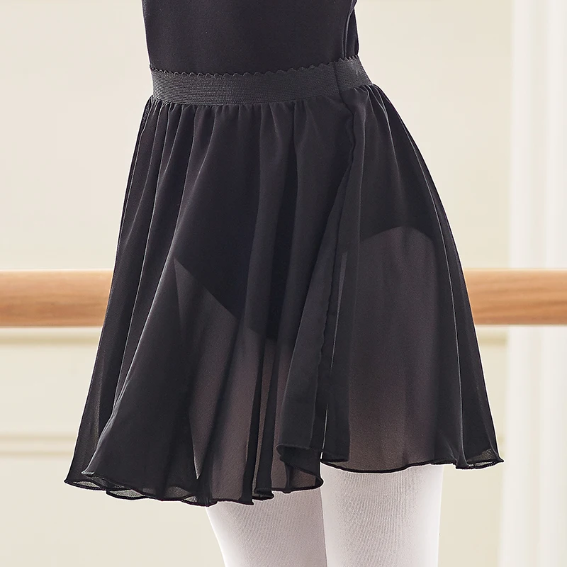 Ballet Waistband Leotard Chiffon Skirt Ballet Chiffon Wrap Skirt Girls Wrap Skirts Dance for Toddlers Kids ballet leotard dance leotard ballet skirts girls dance costumes