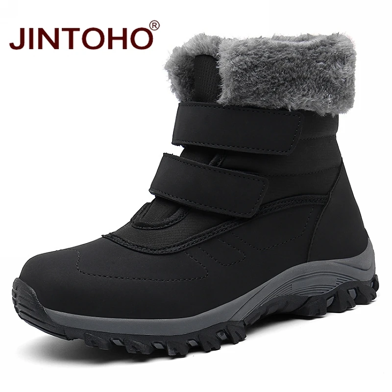 Купить Зимние ботинки JINTOHO для женщин модные женские зимние теплые повседневная женская | Зимние сапоги (4000245542959)