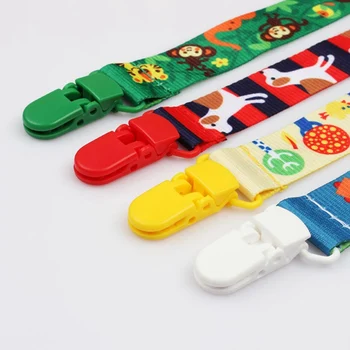 

6pcs/set New Baby Pacifier Clip Pacifier Chain Dummy Clip Nipple Holder Children Pacifier Clips Soother Anti-drop Chain