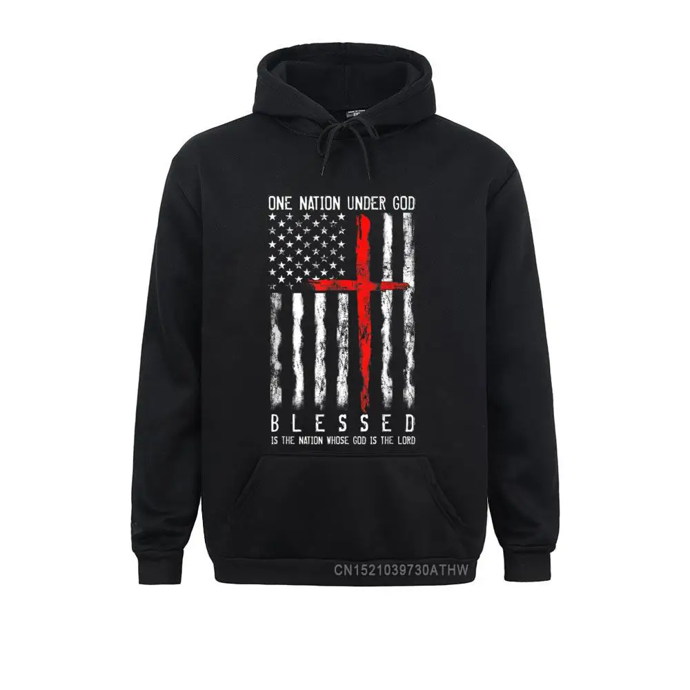 Hoodies Hoods Patriotic Christian Tshirts quot Blessed quot One Nation Under God__5091 Mother Day Long Sleeve  Women's Sweatshirts Geek Cheap Patriotic Christian Tshirts quot Blessed quot One Nation Under God__5091black