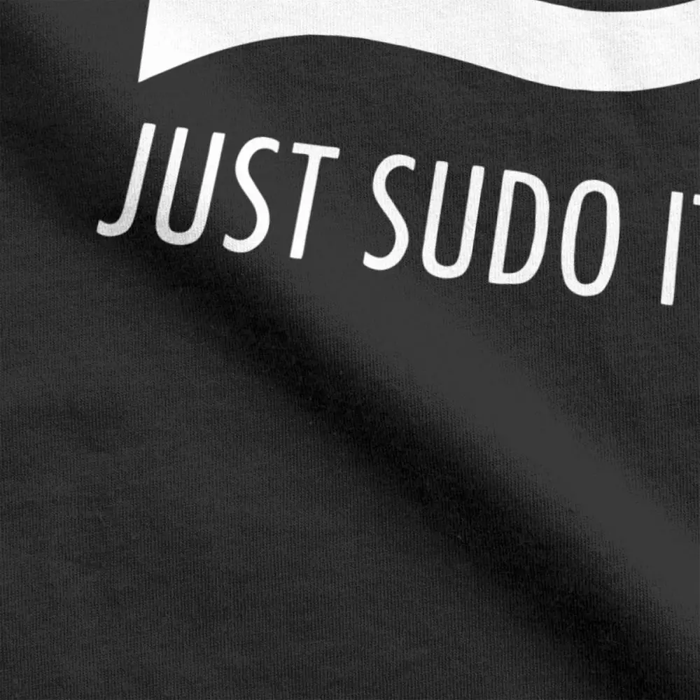 One yona Linux Just Sudo It Geek футболка для мужчин Винтаж хлопок футболка с круглым вырезом футболки с коротким рукавом большой размер Топы