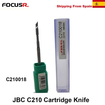 

JBC C210 Soldering Cartridges knife Tips C210018 Compatiable With T210-A Handle For CD-2SE soldering station PCB Repair Tools