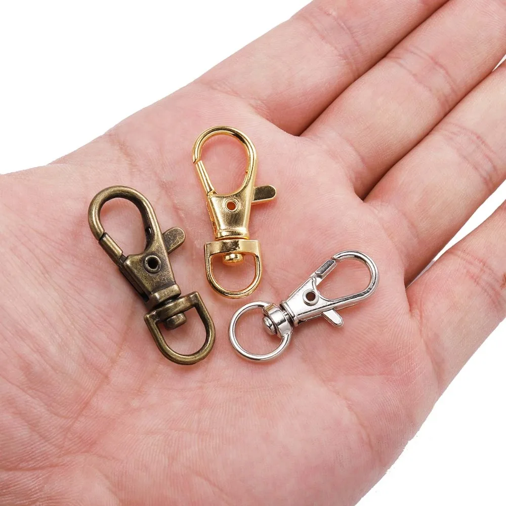 20 PCS Moschettone Portachiavi, Moschettoni Piccoli, in Alluminio, Mini