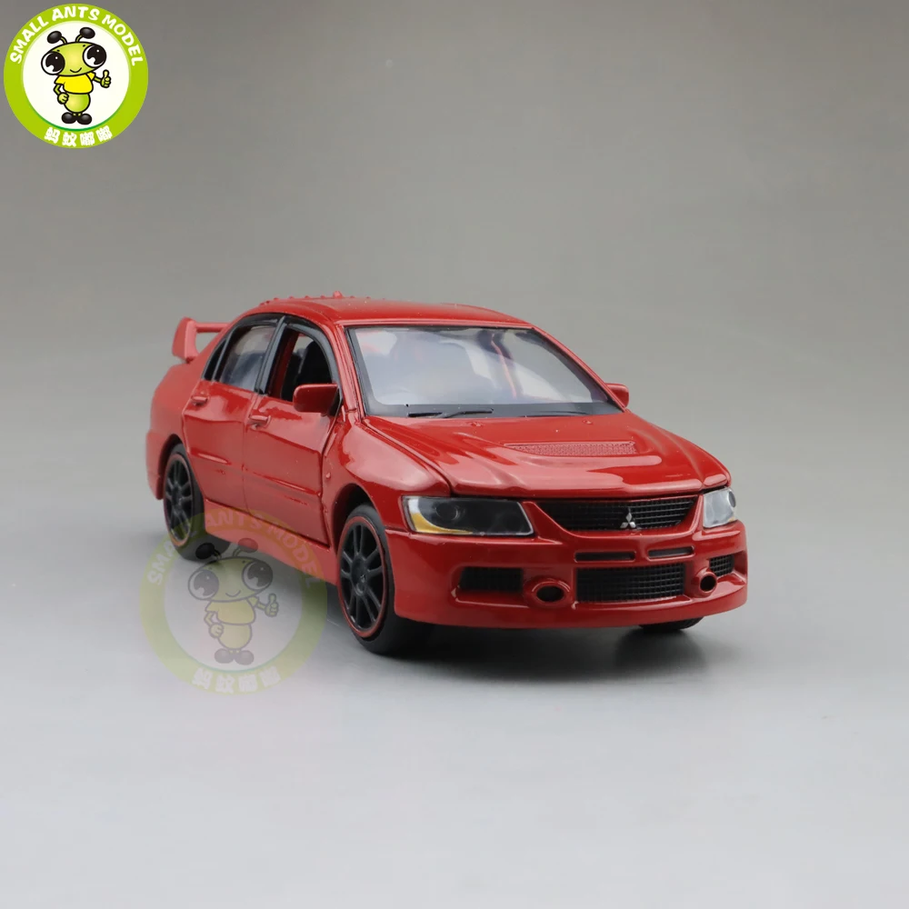 1/32 JACKIEKIM Mitsubishi Lancer EVO IX 9 RHD литая модель автомобиля игрушки для детей Подарки для мальчиков девочек