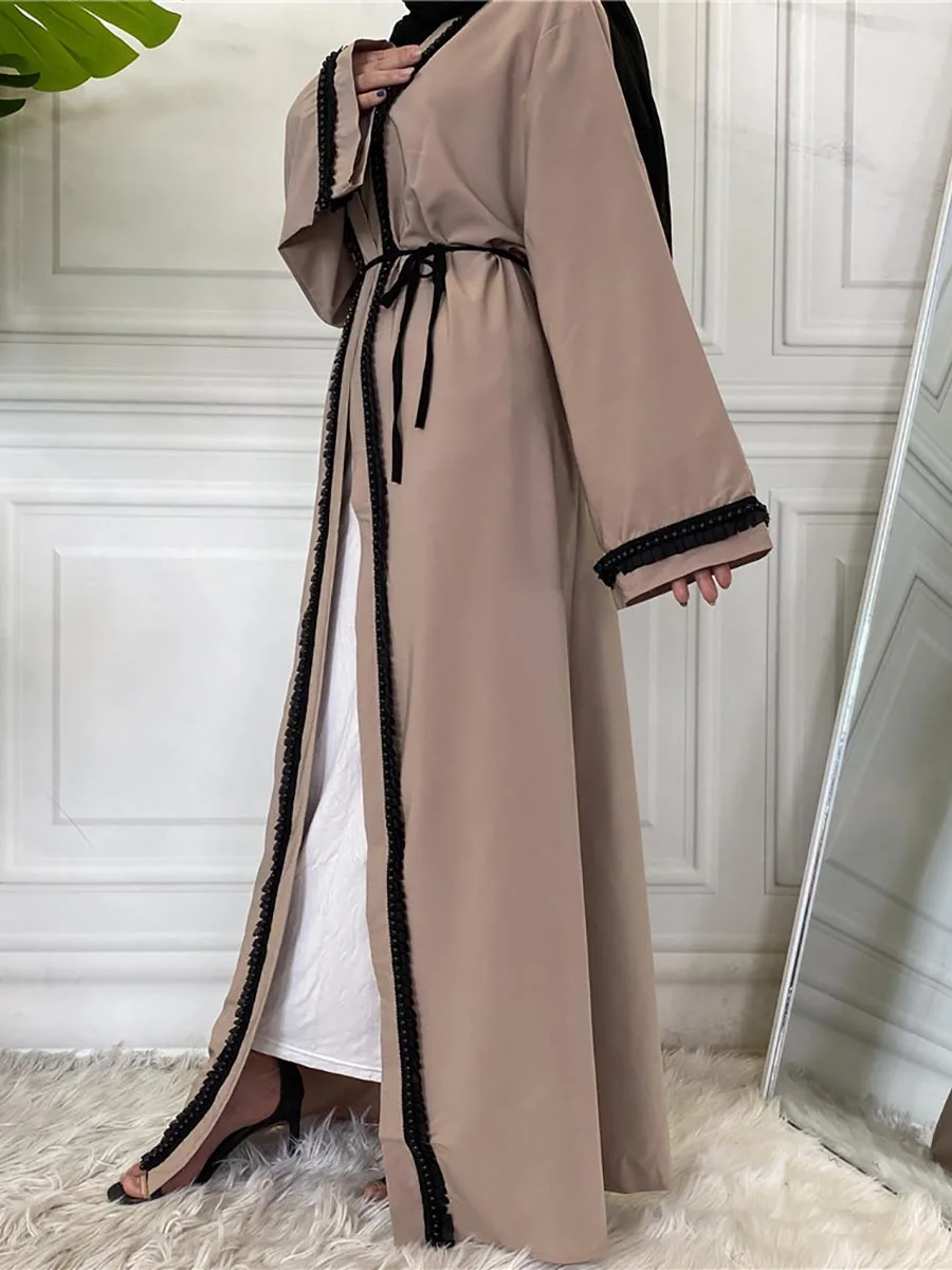 CHAOMENG MUSLIM SHOP1686#Middle East New Designs Beaded Elegant Jubah Muslim Fashion服装CHAOMENGCHAOMENG MUSLIM SHOP1686#Middle East New Designs Beaded Elegant Jubah Muslim Fashion - CHAOMENG MUSLIM SHOPBrand Name:None Department Name:Adult Origin:CN(Origin) Fabric Type:Woven Material:Polyester Decoration:Sashes Style:Fashion Item Type:ABAYA Model Number:CM1686 More Colors Lined Dress Show All-match Muslim Abaya, Have many colors, You can match abaya in different colors, This is 100% cotton fabric. This quality is very good, You deserve it, If you want to own this dress,you can click on the picture to own this dress. Size Chart : 1 inch = 2.54 cm S: Bust 102 cm,Sleeve 60 cm,Length 135 cm M: Bust 107 cm,Sleeve 60 cm,Length 135 cm L: Bust 112 cm,Sleeve 60 cm,Length 140 cm XL: Bust 117 cm,Sleeve 62 cm,Length 140 cm 2XL: Bust 122 cm,Sleeve 62 cm,Length 145 cm Model show - CHAOMENG MUSLIM SHOP1686#Middle East New Designs Beaded Elegant Jubah Muslim FashionBrand Name:None Department Name:Adult Origin:CN(Origin) Fabric Type:Woven Material:Polyester Decoration:Sashes Style:Fashion Item Type:ABAYA Model Number:CM1686 More Colors Lined Dress Show All-match Muslim Abaya, Have many colors, You can match abaya in different colors, This is 100% cotton fabric. This quality is very good, You deserve it, If you want to own this dress,you can click on the picture to own this dress. Size Chart : 1 inch = 2.54 cm S: Bust 102 cm,Sleeve 60 cm,Length 135 cm M: Bust 107 cm,Sleeve 60 cm,Length 135 cm L: Bust 112 cm,Sleeve 60 cm,Length 140 cm XL: Bust 117 cm,Sleeve 62 cm,Length 140 cm 2XL: Bust 122 cm,Sleeve 62 cm,Length 145 cm Model show服装29.9CHAOMENG