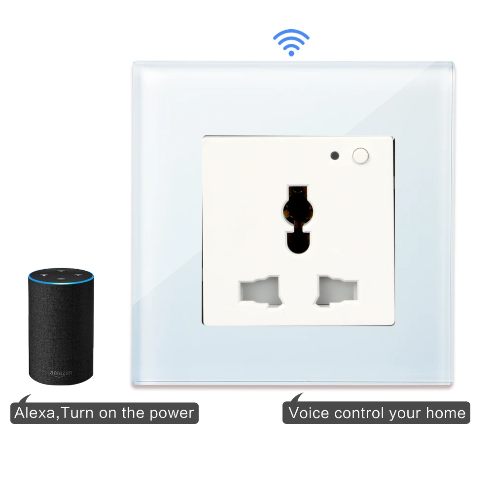 Bingoelec Великобритания 13a универсальная Коммутируемая Розетка Wifi настенная