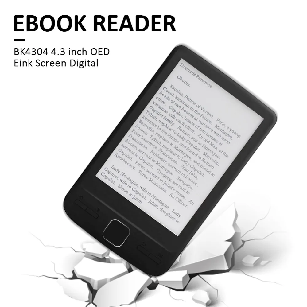 BK4304 4,3 дюймовый OED Eink экран цифровой смарт-электронная книга читатель дети чтение обзор электронная книга портативный смарт-электронная книга ридер электронная книга книга электронная