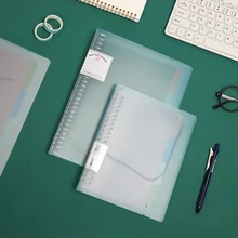 JIANWU-Carpeta de hojas sueltas A5 B5 para cuaderno, carpeta de hojas sueltas, núcleo interno de hojas sueltas para diario 2021, diario, suministros escolares