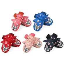 Новые зимние теплые лыжные перчатки с милым рисунком детские бархатные Утепленные перчатки для От 8 до 12 лет мальчиков и девочек зимние варежки