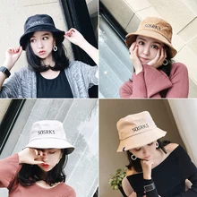 Новые модные повседневные легко принять хип хоп классные уличные осенние шапочки шляпы для путешествий женские бархатное ведро шляпы с буквенным принтом