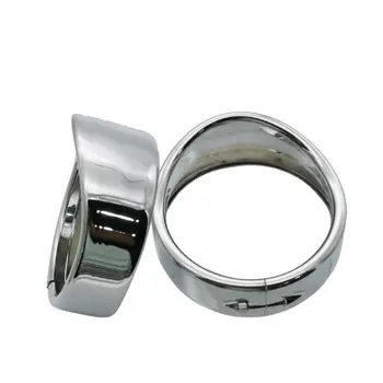 

Motorcycle 4.5" 4 1/2 LED Auxiliary Light LED Passing Fog Light Visor Style Trim Ring for 4.5Inch LED Fog Light Softail Touring