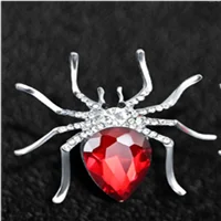 Car Air Freshener Diamond Car Perfume Creative Spider Perfume Car Interior Air Conditioning Incense Perfume - Название цвета: Red