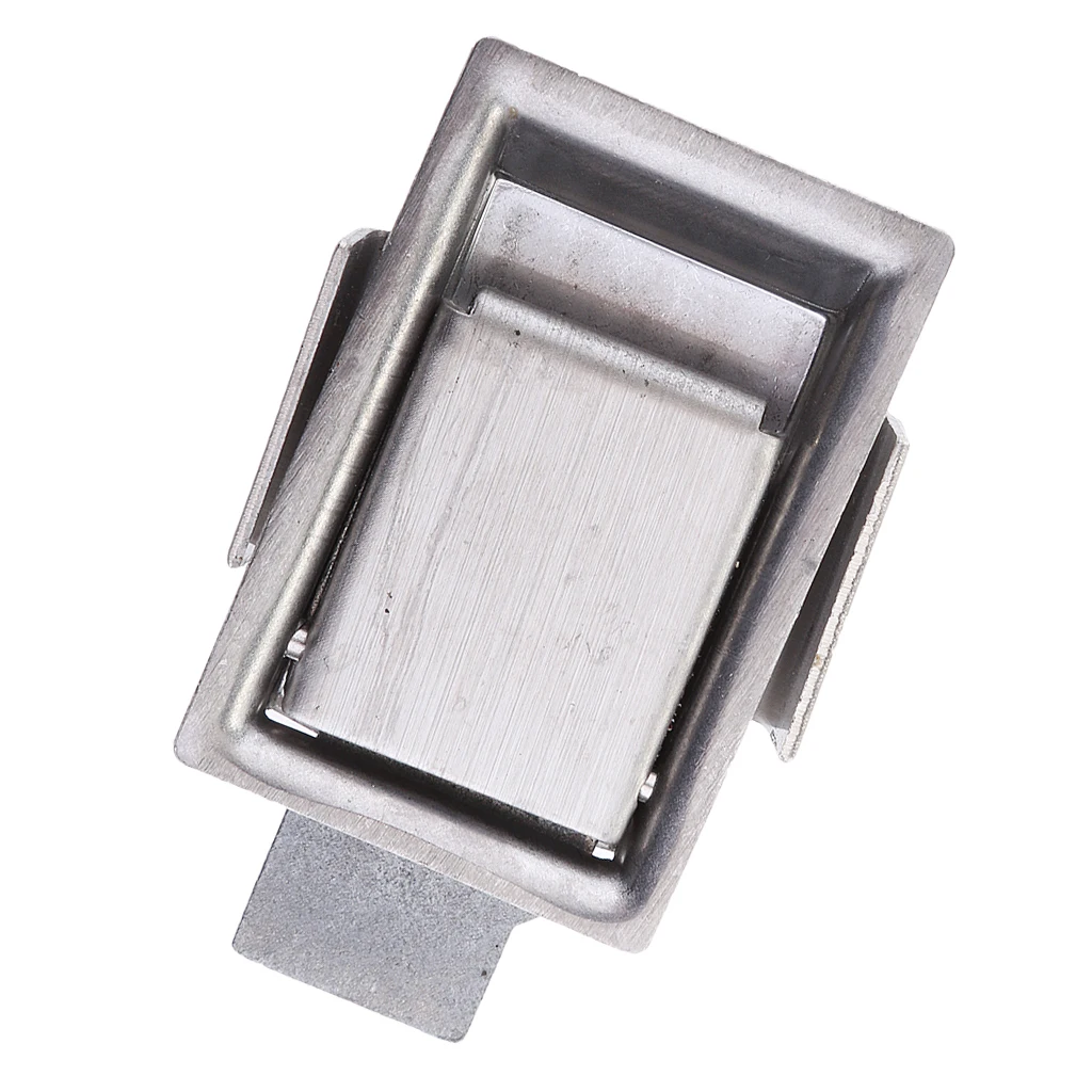Marine Boat Car Truck Trailer Camp Stainless Steel Handle Lock Tool Box Paddle Latch - Non-Locking Style
